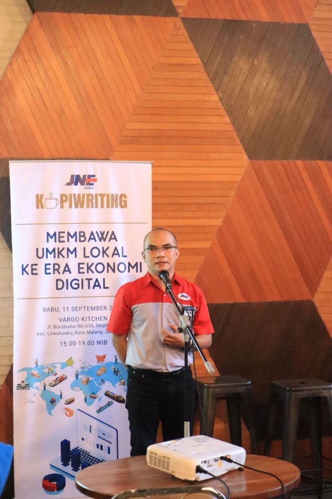JNE Malang siap kawal UMKM go digital (dok dari Bolang)
