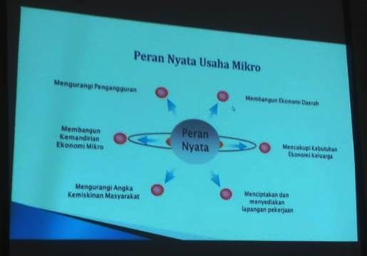 Peran strategis UMKM. Materi presentasi Kopiwriting. Dok pribadi