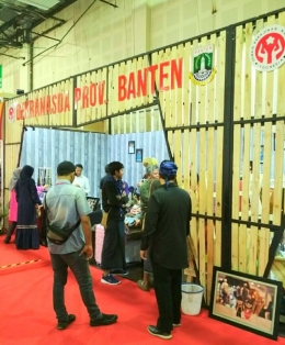 Booth Banten (dok.pri)