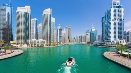 kota modern Dubai Uni Emirat Arab, yang merupakan hasil dari etos, sains dan pikiran yang terbuka (Foto: Thinstock) Sumber gambar: kumparan.com