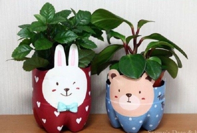 Cara Pembuatan Pot Bunga dari Botol Bekas Halaman 1 - Kompasiana.com