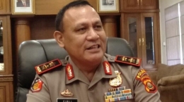 Kapolda Sumsel Irjen Polisi Firli Bahuri terpilih sebagai Ketua KPK Periode 2019-2023/TribunNews.com