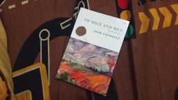 Buku novel 'Of Mine and Mice' karya John Steinbeck (Dok. pribadi)
