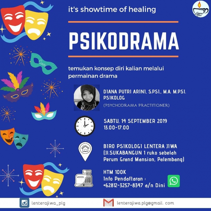 Flyer Psikodrama Lentera Jiwa