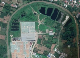 Kawasan Industri rumput laut di Suppa | dok. Google Maps