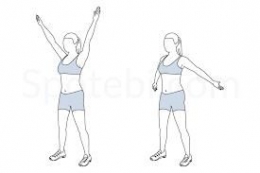 Deskripsi : Contoh gerakan arm rotation I Sumber Foto : fisioterapi