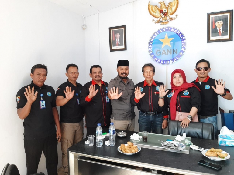 PAC GANN Tambora Foto Bersama Ketua DPC GANN Jakarta Barat, Sabtu (21/9/2019)