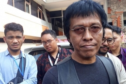 Politisi PDIP, Adian Napitupulu saat ditemui di Denpasar, Sabtu (21/9/2019)/KOMPAS.com/ IMAM ROSIDIN
