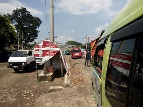 Macet di Sukabumi tak pernah terurai (Dokpri)