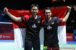 Juara Dunia 2019 dan untuk ketiga kalinya (foto: badmintonindonesia.org).