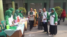 Ketua panitia Visit KBA, Sunyoto bersiap menerima peserta dari KBA sejabodetabek(dokpri)
