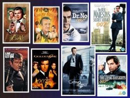 James Bond muncul pertama kali di televisi tahun 1954 (doc.Amazon,MI6HQ, Riotheater, Font Meme,IMDb/ed.Wahyuni) 