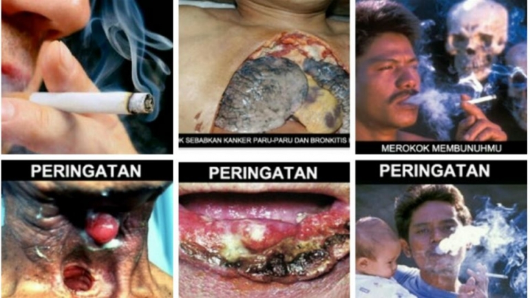 Gambar Mengerikan di bungkus rokok (antares-dev.com)