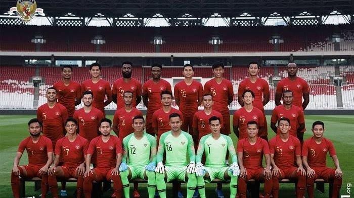 Skuad timnas Indonesia saat melakoni dua laga awal Pra-kualifikasi Piala Dunia dan Piala Asia. | Sumber: instagram.com/officialpssi
