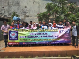 Pengabdian Masyarakat FTI UBSI di MeRsi_FM