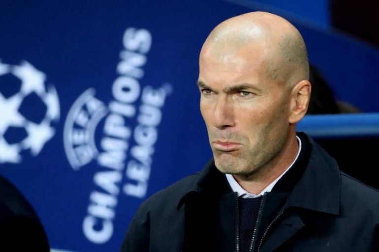 Zinedine Zidane, diisukan akan digantikan Jose Mouirinho/Foto: Bleacher Report