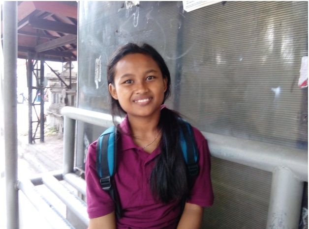 Reta, mahasiswa semester I ilmu Matematika Universitas Udayana (Unud) Bali - dokpri