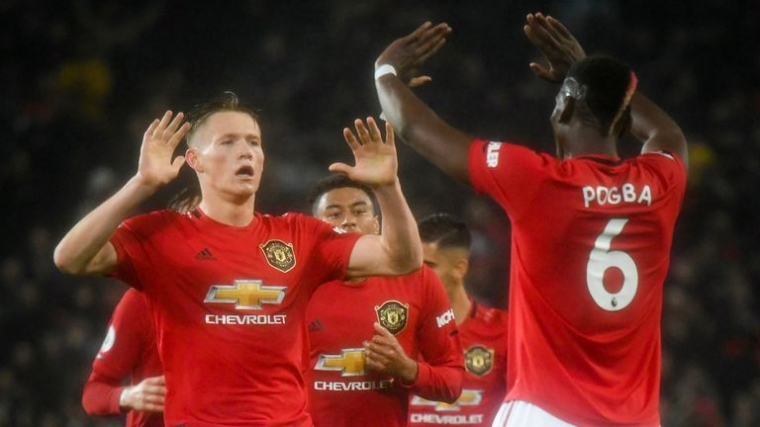 McTominey dan Pogba (Foto Skysports.com)