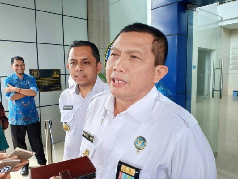 Kepala BNNP Aceh Brigjen Pol Drs Faisal Abdul Naser MH memberi keterangan kepada para Jurnalis (Doc Humas BNNP Aceh)