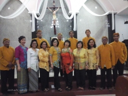 Macapat Diras Turi Gereja Ratu Rosari Malang. Dokpri