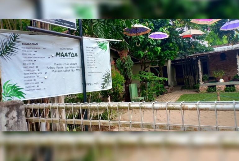 Maatoa Eco Canteen: Kantin pertama yang mengusung tema minim sampah di Palembang
