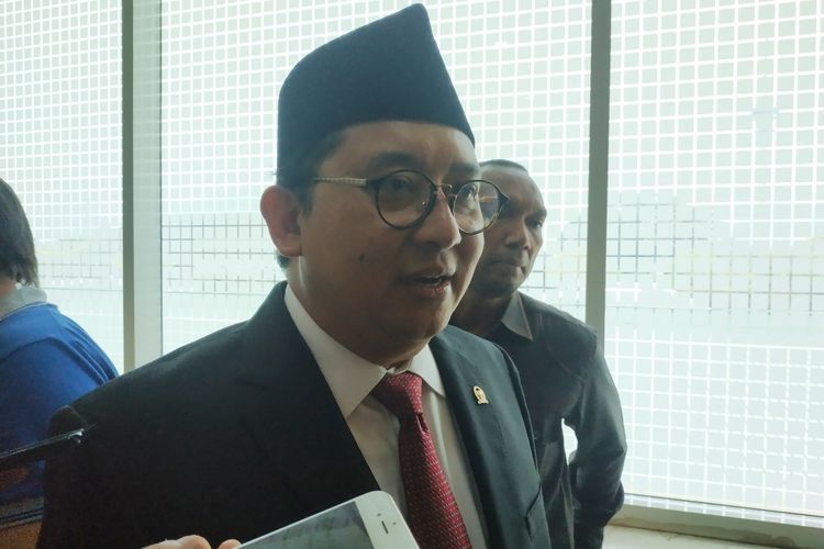 Mantan Wakil Ketua DPR Fadli Zon di Kompleks Parlemen, Senayan, Jakarta, Senin (30/9/2019) | KOMPAS.com/ Haryanti Puspa Sari