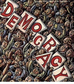 Ilustrasi Media dan Demokrasi (Sumber : sowetanlive.com)