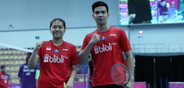 Daniel Marthin dan Indah Cahya Sari Jamil, menjadi penentu kemenangan tim Indonesia atas Thailand/Foto: badmintonindonesia.org
