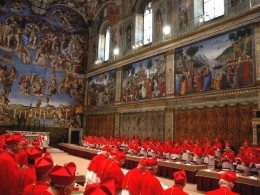 Kegiatan Clonclave, ritual pemilihan Paus baru di Kapel Sistine | katolisitas.org