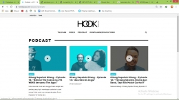 Hasil tangkapan layar HookSpace