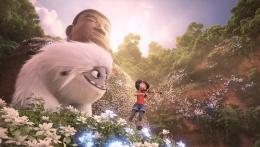 Everest & Yi dalam Abominable/sumber: Dreamworks Animation