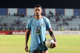 Pemain asing Persela Lamongan, Alex dos Santos kini memimpin daftar top skor Liga 1/Foto: bola.kompas.com