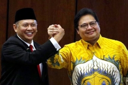 Bambang Soesatyo sudah berjanji tak bersaing dengan Airlangga Hartarto di Golkar (foto: katadata.id)