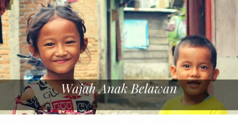 Wajah anak-anak Belawan. Dokumen Pribadi