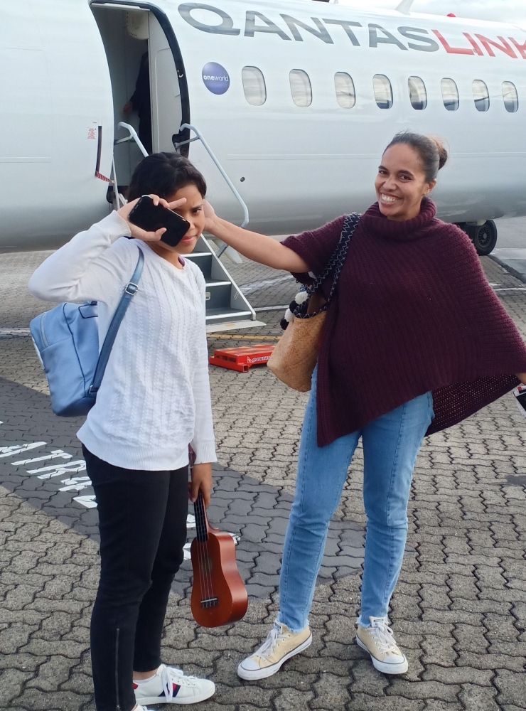 Tiba di Cairns Internasional Airport