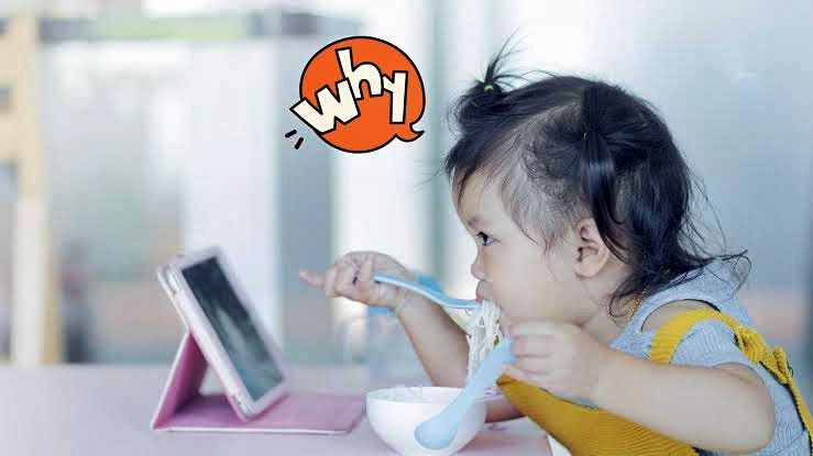 Ilustrasi anak yang kecanduan Smartphone. (parenting.orami.co.id)