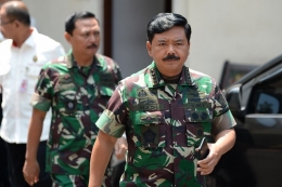 Panglima TNI Marsekal TNI Hadi Tjahjanto/AntaraFoto (M RIsyal Hidayat)