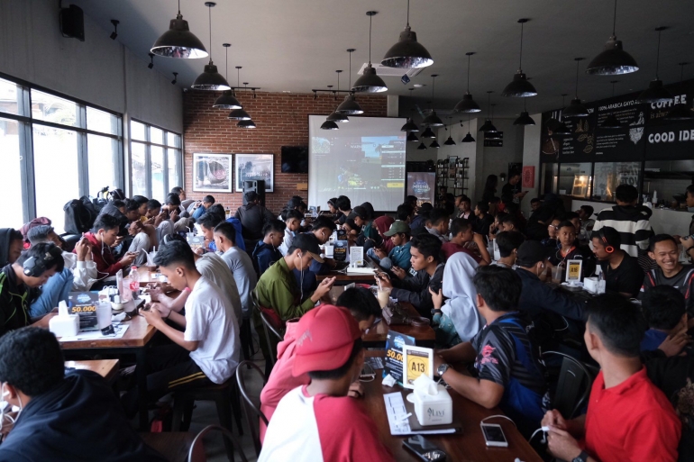 Mabar diadakan oleh BCA Sakuku pun mampu menarik perhatian besar para gamers - Foto: @XpresiBCA