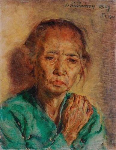  Artist: Affandi, Ibuku 1941