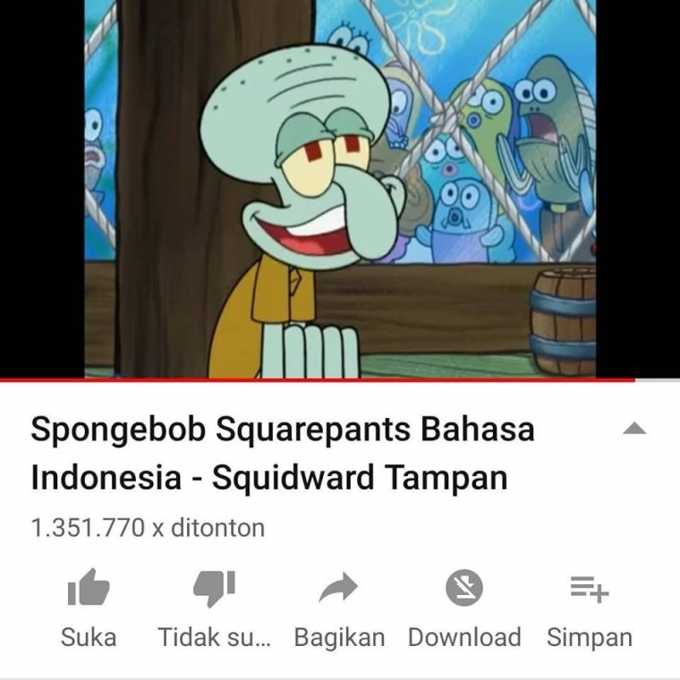 tangkapan layar dari tayangna YouTube