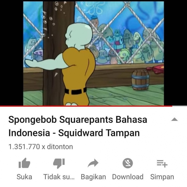 tangkapan layar dari tayangna YouTube