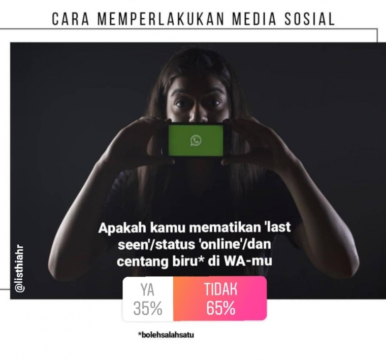 Kenapa Saya Mematikan Terakhir Dilihat Dan Centang Biru Di