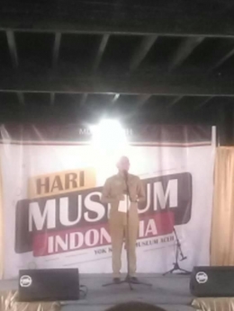 Kadisbudpar Aceh Jamaluddin Membuka Hari Museum Indonesia di Museum Aceh 