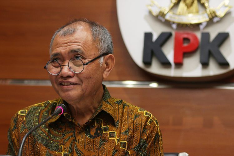 Ketua KPK Agus Rahardjo. Foto: KOMPAS.com/Antara 