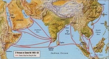 Peta Masuknya Islam di Indonesia | bacaanmadani.com