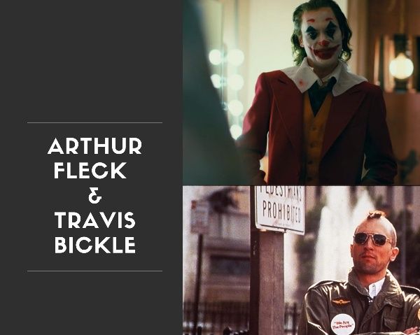 Karakter utama dalam film Joker dan Taxi Driver (sumber: IMDb)