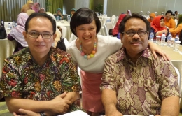 dokumen pribadi |  Daddy Iwan (Bp Yohaned Widyawan : ex Kasie Prangko dan Filateli) dan Bp Tugiman