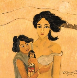 Artist: Tatang Ganar, Ibu dan anak, 1993