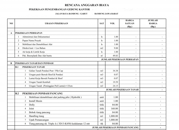 Contoh Rab Cold Storage Contoh Rab Cold Storage