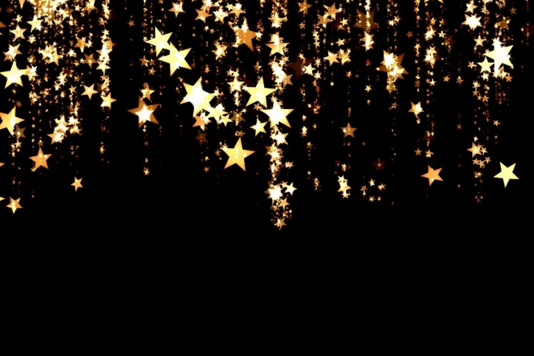 ilustrasi kerlip bintang. (pixabay.com)